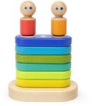 Tegu Stacker, set din lemn magnetic Jucarii de constructii magnetice