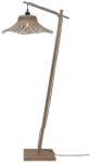 IT'S ABOUT ROMI Lampa de podea din bambus Ibiza S 50cm, natur/ negru (IBIZA/FS/AD/N/50/BN)