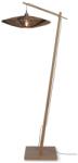IT'S ABOUT ROMI Lampa de podea eco din iuta Iguazu L 55cm natur/ negru (IGUAZU/F/AD/N/5514/BN)