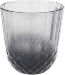 4-Home Pahar din sticlă de culoare fumurie, 320 ml, S Pahar