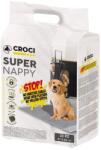 Croci Covorase absorbante pentru caini Croci Super Nappy, No Yellow Spot, Carbon activ, 84 x 57 cm, 30 bucati (C6028173)