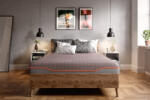 Somnart Saltea cu memorie si arcuri individuale SomnArt Supreme Pocket Multilayer 160x200, inaltime 24 cm, husa detasabila, fermitate medie (SAL.PREMIUM.160X200X24) Saltea