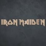DUBLEZ Fa logó - Iron Maiden, Sonoma Tölgy
