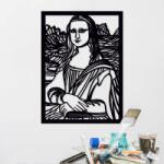 DUBLEZ Fa falikép - Mona Lisa - Leonardo da Vinci