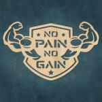 DUBLEZ Motivációs kép - No Pain No Gain | DUBLEZ