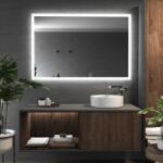 Daramio Tükör LED világítással F1 50x90 cm