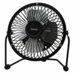Rosberg R51760I6 black Ventilator