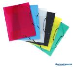 Viquel Gumis mappa, 15 mm, PP, A3, VIQUEL "Propyglass", vegyes színek (IV113283) - kecskemetirodaszer