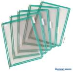 DJOIS Bemutatótábla, A4, acélkeretes, DJOIS, zöld (TF114005) - kecskemetirodaszer