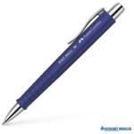 Faber-Castell Golyóstoll, 0, 5 mm, nyomógombos, kék tolltest, FABER-CASTELL "Poly Ball", kék (TFC241151) - kecskemetirodaszer