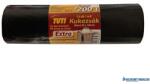 TUTI Szemeteszsák, extra erős, 200 l, 10 db, 95x120 cm, 32 , TUTI "Extra", fekete (KHT991) - kecskemetirodaszer
