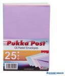 PUKKA PAD Boríték, C6, enyvezett, PUKKA PAD "Pastel", vegyes színek (PUP9059) - kecskemetirodaszer