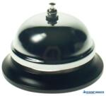 WEDO Asztali csengő, kerek, fekete (UW016)