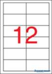 APLI Etikett, univerzális, 97x42, 4 mm, APLI, 1200 etikett/csomag (LCA1288) - kecskemetirodaszer