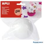 APLI Styropor gömb, 80 mm, APLI "Creative (LCA13477) - kecskemetirodaszer