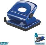 RAPID Lyukasztó, kétlyukú, 25 lap, fém, RAPID "FMC25", kék (E5000283) - kecskemetirodaszer