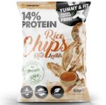 Forpro Yummy&Fit 14% Protein RICE Chips-Vörös lencse - 60g