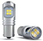  Canbus LED izzó, 10-30V, 21/5W, 2db/csomag (Smd-1157-12smd)