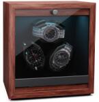 Klarstein Brienz 3, órafelhúzó, 3 óra, 4 üzemmód, fa megjelenés, kék belső világítás (WW3-UhreBrien3) (WW3-UhreBrien3) - electronic-star