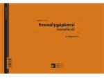  D. GEPJ. 31 100 lapos tömb A4 fekvő "Személygépkocsi menetlevél" nyomtatvány (D.GEPJ.31) - bestbyte