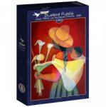Bluebird Puzzle 1000 db-os Art by puzzle - Louis Toffoli - La Vendeuse d'Arums 1996 (60333) (60333)