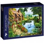 Bluebird Puzzle 1000 db-os puzzle - Cottage by the Lake (90551)