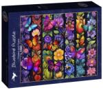 Bluebird Puzzle 1500 db-os puzzle - Flowers and Flyers (90596) (90596)