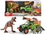 Dickie Toys - Dino elfogó terepjáró hálóvetővel, dinoszauruszokkal, fénnyel és hanggal 27cm (DICKIE837026) - jatekbirodalom
