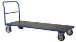 Cordes Platform kocsi fogantyúval, 1000 kg-ig, 101, 5 x 213 x 80 cm, kék