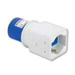 Commel Csatlakozó átalakító adapter CEE to Schuko+Italian standard16 A 250 V ~ 3P IP20, (284-101)