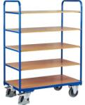Cordes Magaspolcos kocsi, 250 kg-ig, 5 polcos, 153 x 106 x 60 cm, kék