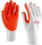 ROCK SAFETY Manusi tricotate rezistente la taiere, cu palma imersata in latex, marime: 10, Alb / Rosu, Rock Safety Lobster LOBSTER/10