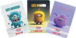 Herlitz Caiet A5, 48 file, patratele, Cute Monster, Herlitz, diverse modele HZ9495350