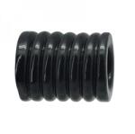Toyz4Lovers Дебел двулицев пенис пръстен Clear Sleeve черен