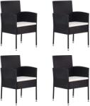 vidaXL Polyrattan Kerti Szék - 4 db-os Szett (318727)