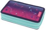 Herlitz Penar echipat cu 2 compartimente, Herlitz, Pink Stars, 23 piese Penar