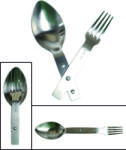 Mil-Tec Tacâmuri WH inox două piese repro Tacam