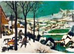 Bluebird Puzzle 60227 - Hunters in the Snow (Winter), Pieter Bruegel the Elder, 1565 - 1000 db-os Art by puzzle (60227)