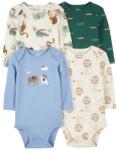 Carter´s CARTER'S Body hosszú ujjú Blue/Green Safari fiú 4db 24m/méret 92
