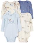 Carter´s CARTER'S Body hosszú ujjú Blue/Ivory fiú 4db 24m/méret 92