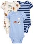 Carter´s CARTER'S Body rövid ujjú Blue Animals fiú 3db 6h/hossz. 68