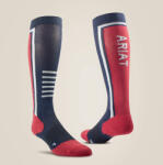 Ariat AriatTEK Slimline Performance lovaglózokni, sötétkék/piros (AR10026144)
