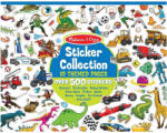  Melissa & Doug matricagyűjtő füzet 500 matricával - fiús (4246)