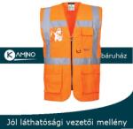 Portwest S476 jól láthatósági vezetői mellény (S476ORRXXXL) - kamino