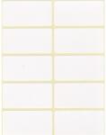  Etikett címke, 25x50mm, 6 lap, 10 címke/lap (ISCIN5025) - irodaitermekek
