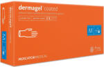  Dermagel latex púdermentes vizsgálókesztyű 100db M méret, belső latexmentes réteggel
