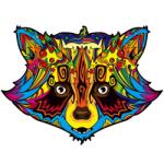HARAHU Fa puzzle-Color Raccoon/S KP21966