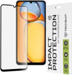 Techsuit 111D védőüveg a kijelző teljes felületére Xiaomi Redmi 13C 5G/Redmi 13C 4G/Poco C65/Poco M6 telefonra - Fekete KP29991