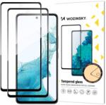 Wozinsky 2x Wozinsky edzett üveg Samsung Galaxy A53 5G telefonra - Fekete KP15044