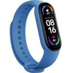 IZMAEL. eu Pótszíj Xiaomi Mi Band 5/Mi Band 6 okoskarkötőhöz - Kék KP25479